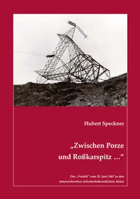 Speckner |  „Zwischen Porze und Roßkarspitz …” | Buch |  Sack Fachmedien