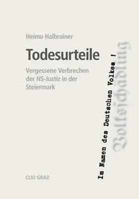 Halbrainer |  Todesurteile | Buch |  Sack Fachmedien