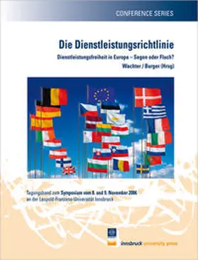 Wachter / Burger |  Die Dienstleistungsrichtlinie | Buch |  Sack Fachmedien