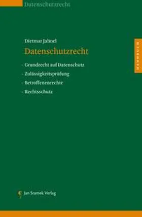 Jahnel |  Datenschutzrecht | Buch |  Sack Fachmedien