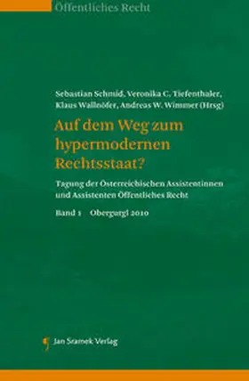 Schmid / Tiefenthaler / Wallnöfer |  Auf dem Weg zum hypermodernen Rechtsstaat? | Buch |  Sack Fachmedien