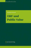 Petritsch |  ORF und Public Value | Buch |  Sack Fachmedien