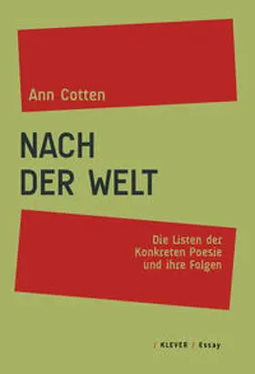 Cotten |  Nach der Welt | Buch |  Sack Fachmedien