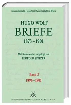 Spitzer / Wolf |  Hugo Wolf Briefe 1873-1901 / Band 3: 1896-1901 | Buch |  Sack Fachmedien