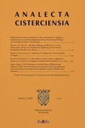 Schachenmayr |  Analecta Cisterciensia 62 (2012) | Buch |  Sack Fachmedien