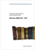 Barta / Ganner / Voithofer |  200 Jahre ABGB 1811 – 2011 | Buch |  Sack Fachmedien