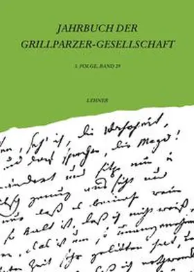 Pichl / Wagner |  Jahrbuch der Grillparzer-Gesellschaft / Jahrbuch der Grillparzer-Gesellschaft | Buch |  Sack Fachmedien