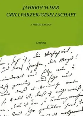 Pichl / Wagner |  Jahrbuch der Grillparzer-Gesellschaft | Buch |  Sack Fachmedien