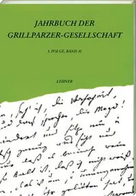 Pichl / Wagner |  Jahrbuch der Grillparzer-Gesellschaft | Buch |  Sack Fachmedien