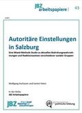 Aschauer / Wally / Heinz |  Autoritäre Einstellungen in Salzburg | Buch |  Sack Fachmedien