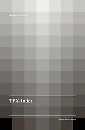 Braun / Horáková / Maurer |  Horáková + Maurer TPX - Index | Buch |  Sack Fachmedien