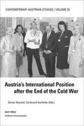 Bischof / Karlhofer |  Austria´s International Position after the End of the Cold War | Buch |  Sack Fachmedien