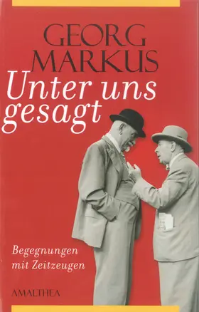 Markus |  Unter uns gesagt | eBook | Sack Fachmedien