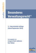 Weber / Rath-Kathrein |  Besonderes Verwaltungsrecht (f. Österreich) | Buch |  Sack Fachmedien