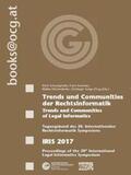 Schweighofer / Kummer / Hötzendorfer |  Trends und Communities der Rechtsinformatik | Buch |  Sack Fachmedien