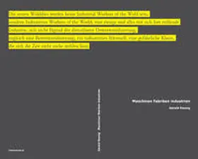 Raunig |  Maschinen Fabriken Industrien | Buch |  Sack Fachmedien
