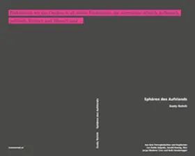 Rolnik |  Sphären des Aufstands | Buch |  Sack Fachmedien