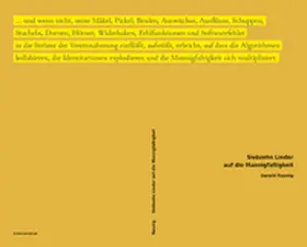 Raunig |  Siebzehn Lieder auf die Mannigfaltigkeit | Buch |  Sack Fachmedien