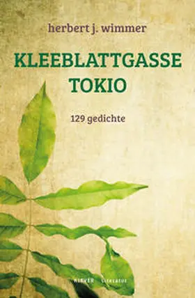 Wimmer |  Kleeblattgasse Tokio | Buch |  Sack Fachmedien