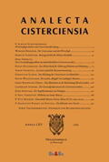 Schachenmayr |  Analecta Cisterciensia 65 (2015) | Buch |  Sack Fachmedien