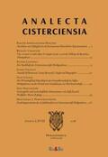 Schachenmayr |  Analecta Cisterciensia 68 (2018) | Buch |  Sack Fachmedien