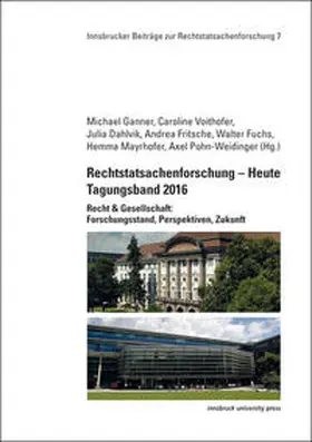 Ganner / Voithofer / Dahlvik |  Rechtstatsachenforschung – Heute Tagungsband 2016 | Buch |  Sack Fachmedien