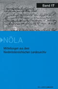 Mitteilungen aus dem Niederösterreichischen Landesarchiv 17 | Buch |  Sack Fachmedien