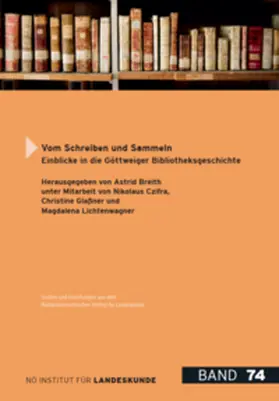 Breith |  Vom Schreiben und Sammeln | Buch |  Sack Fachmedien