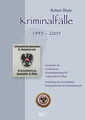 Blum |  Kriminalfälle 1945-2005 | Buch |  Sack Fachmedien