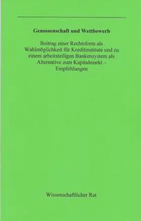 Blisse | Genossenschaft und Wettbewerb | Buch | 978-3-903186-08-8 | www.sack.de