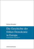 Reinalter |  Geschichte der frühen Demokratie in Europa | Buch |  Sack Fachmedien