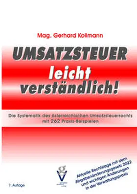 Kollmann |  Umsatzsteuer leicht verständlich | Buch |  Sack Fachmedien