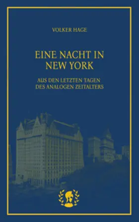 Hage |  Eine Nacht in New York | Buch |  Sack Fachmedien