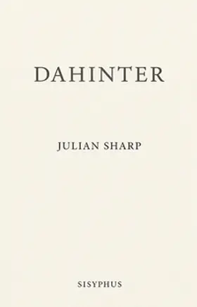 Sharp |  Dahinter | Buch |  Sack Fachmedien