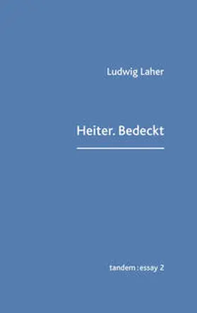 Laher |  Heiter.Bedeckt | Buch |  Sack Fachmedien