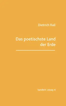 Rall |  Das poetischste Land der Erde | Buch |  Sack Fachmedien