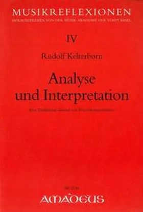 Kelterborn |  Analyse und Interpretation | Buch |  Sack Fachmedien