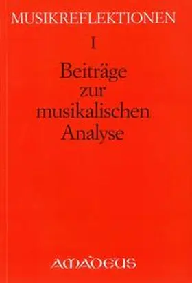 Kelterborn |  Beiträge zur musikalischen Analyse | Buch |  Sack Fachmedien