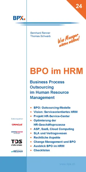 Renner |  BPO im HRM | eBook | Sack Fachmedien