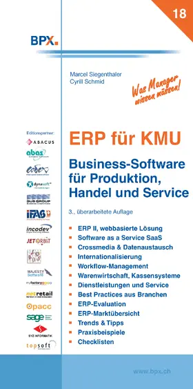Siegenthaler |  ERP für KMU | eBook | Sack Fachmedien