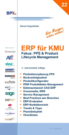 Siegenthaler |  ERP für KMU | eBook | Sack Fachmedien
