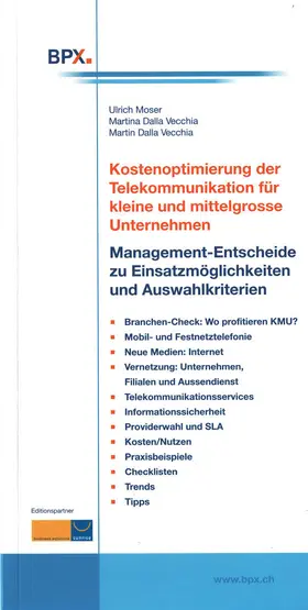 Moser |  Kostenoptimierung der Telekommunikation für KMU | eBook | Sack Fachmedien