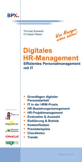 Schwarb |  Digitales HR-Management | eBook | Sack Fachmedien