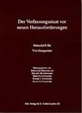 Ehrenzeller / Mastronardi / Schaffhauser |  Der Verfassungsstaat vor neuen Herausforderungen | Buch |  Sack Fachmedien