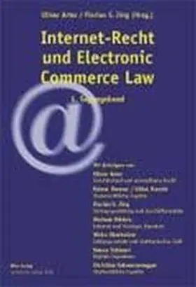Arter / Jörg / Schwarzenegger |  Internet-Recht und Electronic Commerce Law | Buch |  Sack Fachmedien