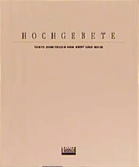 Eigenmann |  Hochgebete. Texte zum Teilen von Brot und Wein | Buch |  Sack Fachmedien