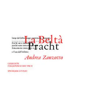 Zanzotto |  Planet Beltà / La Beltà /Pracht | Buch |  Sack Fachmedien