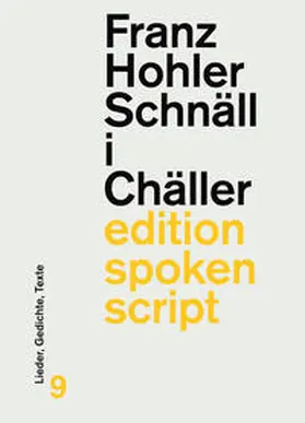 Hohler |  Schnäll i Chäller | Buch |  Sack Fachmedien
