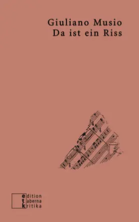 Musio |  Da ist ein Riss | Buch |  Sack Fachmedien