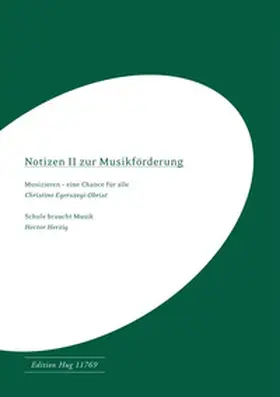 Egerszegi-Obrist |  Notizen II zur Musikförderung | Buch |  Sack Fachmedien